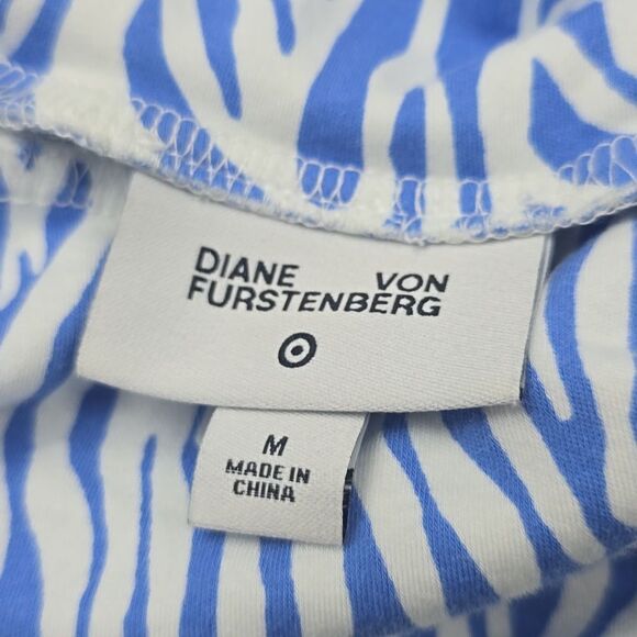 Diane Von Furstenberg DVF for Target Collab Women’s Sea Twig Blue Set Size S/M - Picture 8 of 15
